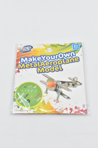 Craft - Make Your Own Metal Aeroplane Model - ACBE - FAS025 - GEE