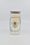 Homewares - Glass With Bee Motif - ACBE3501 - GEE