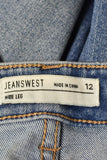 Ladies Denim - JeansWest - Size 12 - LJE - FAS008 - V.G