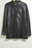 Ladies Jackets - Bisonte Leather Coat - Size XL - LJ0 WPLU - FAS014 - GEE