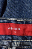 Ladies Denim - Worship - Size 28/10 - LJE - FAS032 - GEE