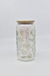 Homewares - Glass With Flower Motifs - ACBE3502 - GEE