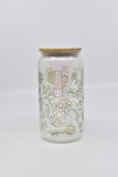 Homewares - Glass With Flower Motifs - ACBE3502 - GEE