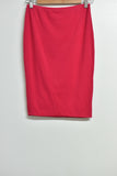 Ladies Skirts - Red Pencil Skirt - Size M - LSK VBOT - FAS016 - GEE