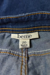 Ladies Denim - Beme - Size 20 - LJE WPLU - FAS032 - GEE