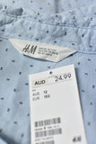 Boys Shirts *New* - H&M - Size 12 - BYS BSH - FAS002 - VG