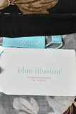Ladies Tops *New* - Blue Illusion - Size 3L/AUS.22 - LT0 WPLU - FAS009 - GEE