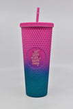 Homewares - Pink & Blue Tumbler - ACBE3504 - GEE