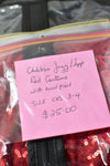 Girls Miscellaneous *New* - Red Jazz & Tap Costume With Head Piece - Size 3-4 - GMIS - FAS027 - GEE