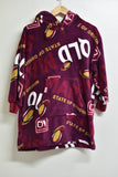 Boys Miscellaneous *New* - QLD State Of Origin Hooded Blanket - Size 7/10 - BYS BMIS - FAS007 - V.G