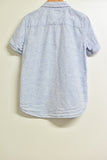 Boys Shirt - Denim & Flower - Size 9/10 - BYS BSH - FAS011 - GEE