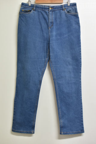 Ladies Denim - Corfu Jeans - Size 16 - LJE WPLU - FAS032 - GEE