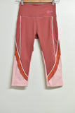 Ladies Activewear *New* - Centreat Legging (Brown & Pink) - Size S - LACT - FAS013 - GEE