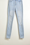 Ladies Denim - Light Blue Jeans - Size 8 - LJE1051 - GEE