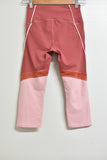 Ladies Activewear *New* - Centreat Legging (Brown & Pink) - Size S - LACT - FAS013 - GEE