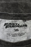 Bands/Graphic Tee's - Fast & Furious - Size 16 - VBAN WPLU - FAS021 - GEE