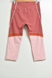 Ladies Activewear *New* - Centreat Legging (Brown & Pink) - Size M - LACT - FAS013 - GEE