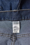 Men's Denim - Anko - Size 40 - MJE MPLU - FAS006 - GEE