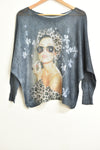 Ladies Tops - New Collection (Leopard) - One Size - LT0 - FAS014 - GEE