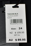 Ladies Shorts - T.S - Size 24 - LS0 WPLU - FAS025 - GEE