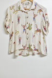 Vintage Inspired Tops - Tree Of Life - Size S - VTOP - FAS015 - GEE