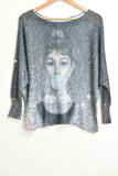 Ladies Tops - New Collection (Audrey) - One Size - LT0 - FAS014 - GEE