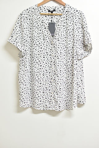 Ladies Tops *New* - Basque - Size 22 - LT0 WPLU - FAS023 - GEE