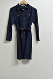 Ladies Dresses *New* - Blue Shirt Dress - Size M - LD0 - FAS027 - GEE