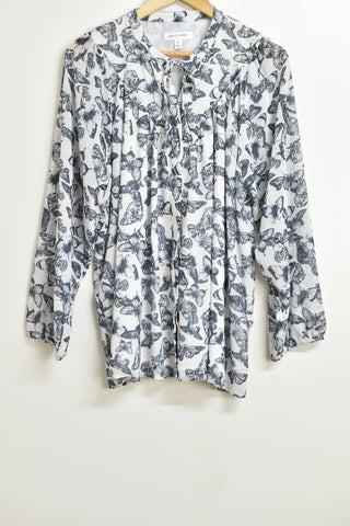 Ladies Tops - David Jones - Size 14 - LT0 - FAS030 - GEE
