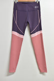 Ladies Activewear *New* - Centreat Leggings (Blue & Pink) - Size L - LACT - FAS013 - GEE