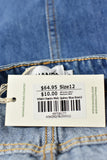 Ladies Denim *New* - Ghanda - Size 12 - LJE - FAS034 - GEE
