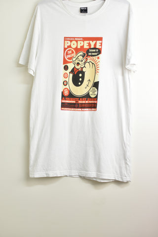 Bands/Graphic Tee's - Popeye - Size L - VBAN2057 - GEE