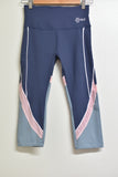 Ladies Activewear *New* - Centreat Leggings (Blue & Grey) - Size M - LACT - FAS013 - GEE