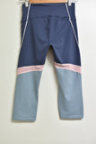 Ladies Activewear *New* - Centreat Leggings (Blue & Grey) - Size M - LACT - FAS013 - GEE