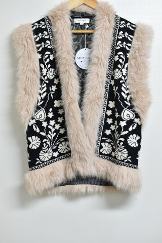 Ladies Knitwear *New* - Salty Crush - Size XL/XXL - LW0 WPLU - FAS014 - GEE