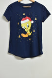 Bands/Graphic Tee's - Looney Tunes - Size 8 - VBAN XMAS - FAS031 - GEE