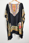 Vintage Inspired Tops - Black Kaftan - Free Size - VTOP - FAS001 - GEE