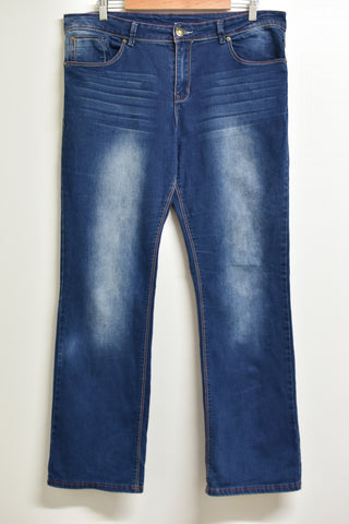 Ladies Denim - Rockmans - Size 18 - LJE WPLU - FAS032 - GEE