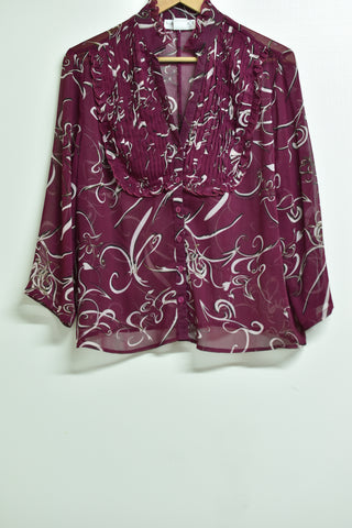Ladies Tops - Liz Jordan - Size 16 - LT0 WPLU - FAS033 - GEE