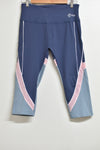Ladies Activewear *New* - Centreat Leggings (Blue & Grey) - Size XL - LACT WPLU - FAS013 - GEE