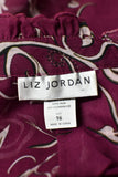 Ladies Tops - Liz Jordan - Size 16 - LT0 WPLU - FAS033 - GEE