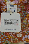 Girls Top *New* - Cotton:On Kids - Size 5 - GRL GT0 - FAS003 - GEE