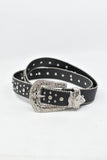 Vintage Accessories - Black Studded Belt - VACC - FAS014 - GEE