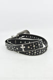 Vintage Accessories - Black Studded Belt - VACC - FAS014 - GEE