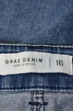 Ladies Denim  - Grae Denim - Size 16 - LJE WPLU - FAS001 - VG
