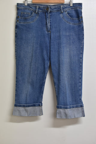 Ladies Denim - Rockmans - Size 16 - LJE WPLU - FAS026 - GEE