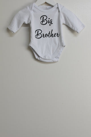 Baby Boys Jumpsuit - Big Bother Jumpsuit - Size 000 - BYS1295 BJUM - GEE