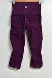 Ladies Activewear - Purple Leggings - Size L/XL - LACT WPLU - FAS005 - GEE