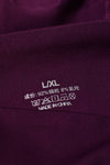 Ladies Activewear - Purple Leggings - Size L/XL - LACT WPLU - FAS005 - GEE