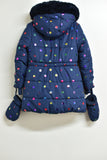Girls Jackets - Spotty Jacket - Size 5-6Yrs - GRL GJ0 - FAS010 - GEE